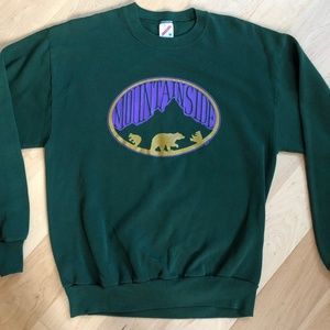 Vintage Jerzees Mama Bear Sweatshirt Made in USA